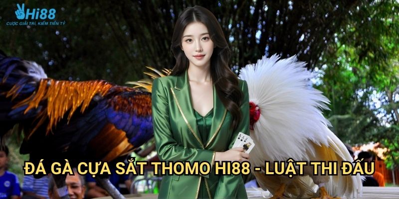 Đá Gà Cựa Sắt Thomo Hi88 - Kịch Tính Cao 3 Đá gà cựa sắt Thomo Hi88 - Luật thi đấu