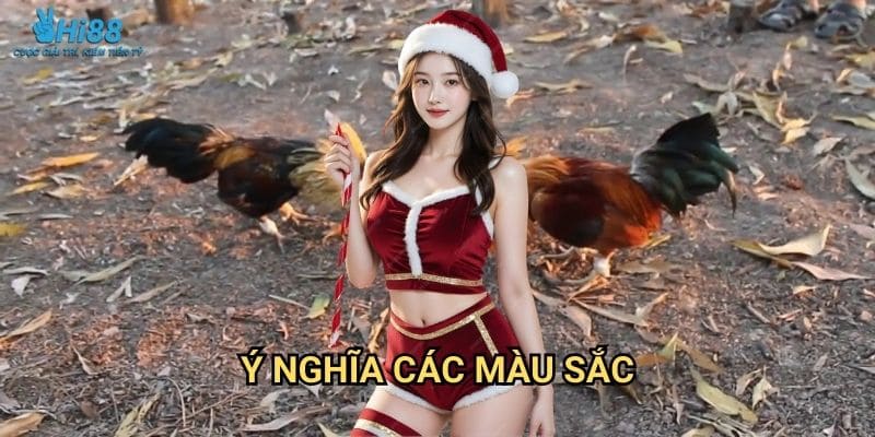 Màu Mạng Đá Gà Hi88 - Kiến Thức Cơ Bản 2 Ý nghĩa các màu sắc