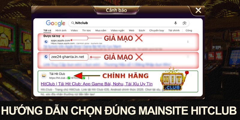 Cách tìm đúng link vào HITCLUB chuẩn xác